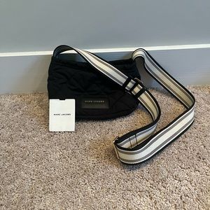 Marc Jacobs black messenger bag